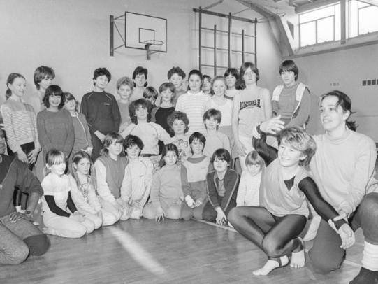 Students at Crigglestone Middle School had a lesson to remember when members of the London Dance Theatre paid a visit in 1985.