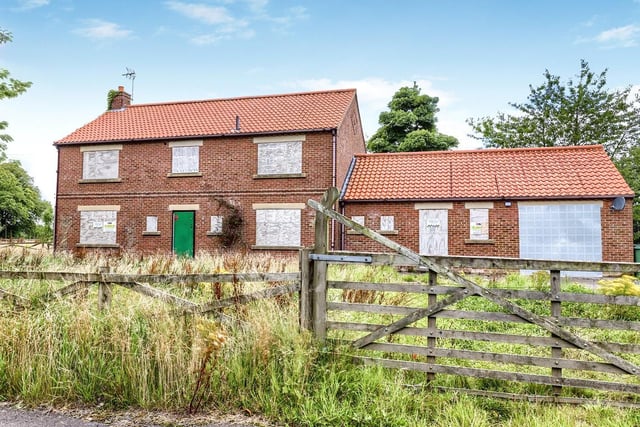 There are tight restrictions around the development of the farmhouse and the outbuildings.
