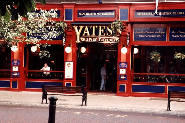 Yates in Preston went through a number of colour changes over the years!