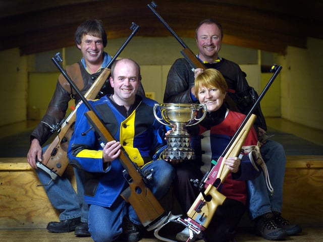 Members of Whitby Rifle Club win a national competition.