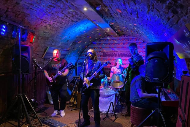 Lancaster Music Festival 2021. The Fourth Colour performing at The Merchants. Picture by Zoe Demery.