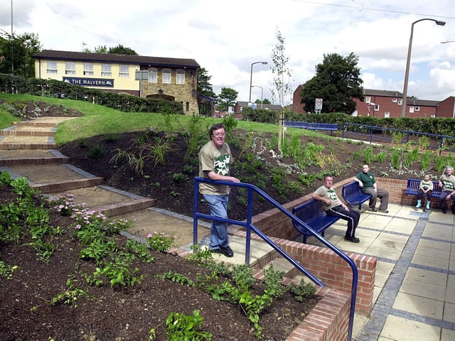 Church minister Rev Tony Lee, pictured at the new Malvern Road Community Garden in the grounds of Beeston Hill United Free Church in July 2003.