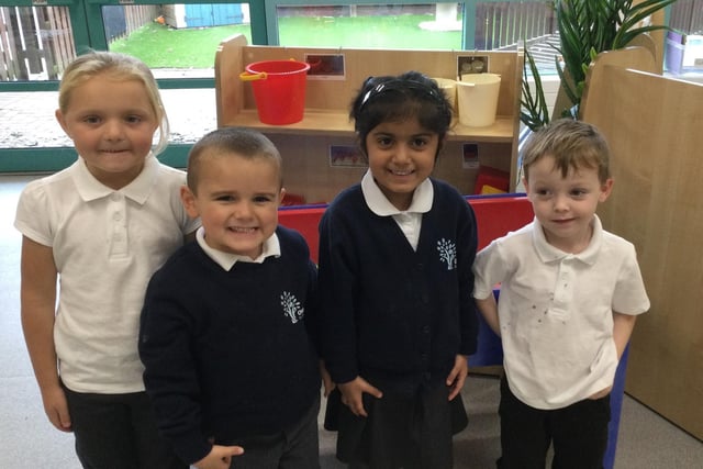 Reception class at Old Bank Academy, Mirfield