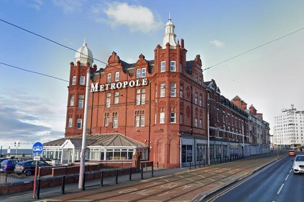 Metropole Hotel / Hotel/bed & breakfast/guest house / Hotel Metropole, Princess Parade, Blackpool FY1 1RQ / Rating: 1 / Inspected: August 26, 2021