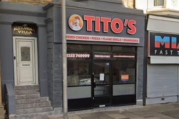 Tito's / Takeaway/sandwich shop / 102A Central Drive, Blackpool FY1 5QF / Rating: 1 / Inspected: August 6, 2021