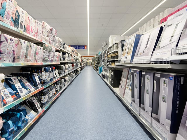 The shop off Holyoake Avenue is the fourth B&M to open in Blackpool, with the others found in Church Street, Whitegate Drive, and Vicarage Lane.