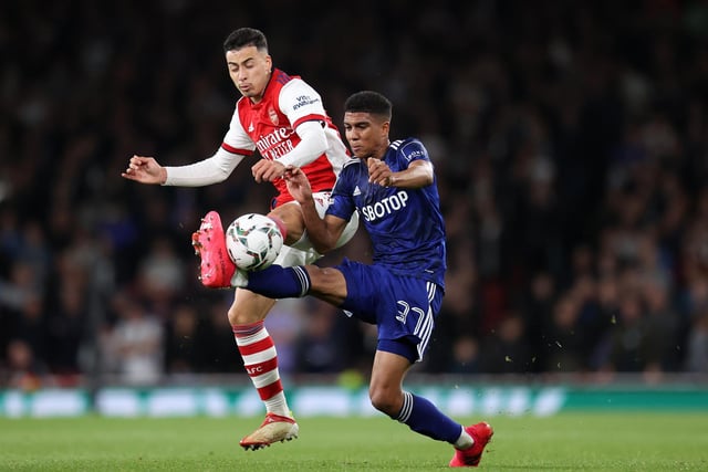 7 - Can be pleased with his debut, the first half in particular when he tackled well and got forward. Did not look overawed.
Photo by Alex Pantling/Getty Images