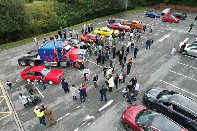 Did you spot Optimus Prime, Bumble Bee & Lightning McQueen in Chorley on Saturday?
