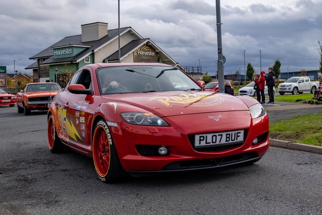 Lightning McQueen was also at the event. Pictures courtesy of Steve Salmon Photography.