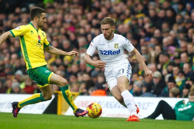 Leeds United academy product and full-back Charlie Taylor in action.