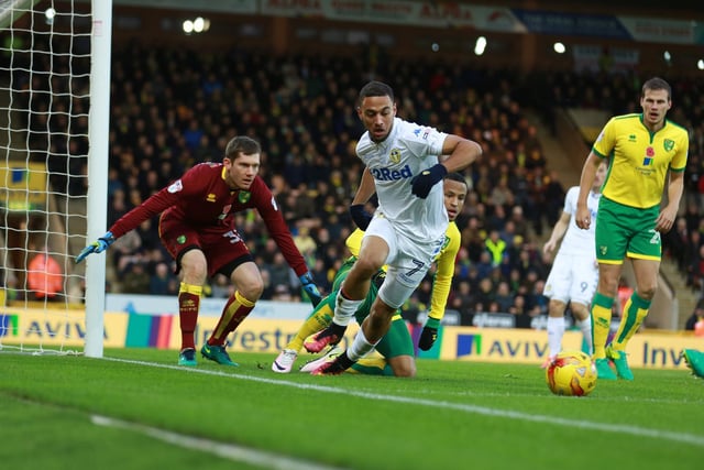 Leeds United striker Kemar Roofe searches for a goal to put his side in front.