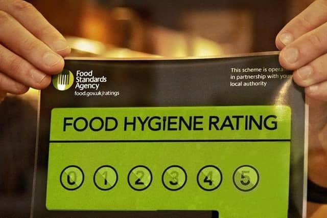 1, 2 & 3 star rated Preston businesses inspected for food hygiene since August