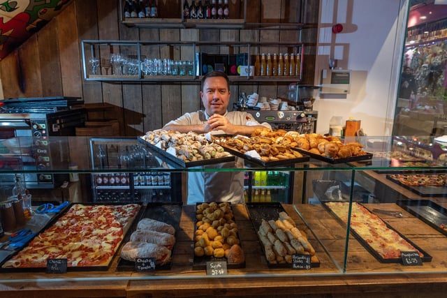 This Queens Arcade eatery offers authentic Italian street food, including pizza by the slice. One reviewer said: "I was born in Italy and this is real Italian food. So delicious and reasonably priced."