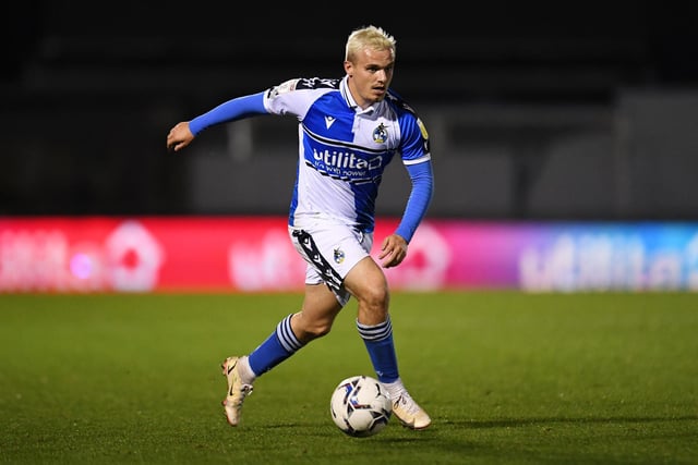 Luke Thomas - The midfielder is on loan at League Two club Bristol Rovers and has played nine league games, notching two assists.