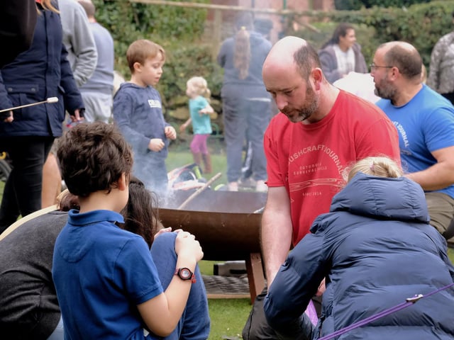 Will Watts teaches Bushcraft skills.