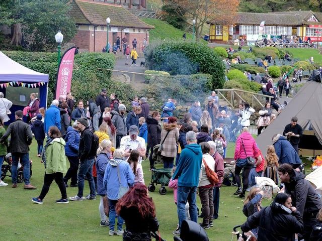 Autumn Daze Festival at Peasholm Park.