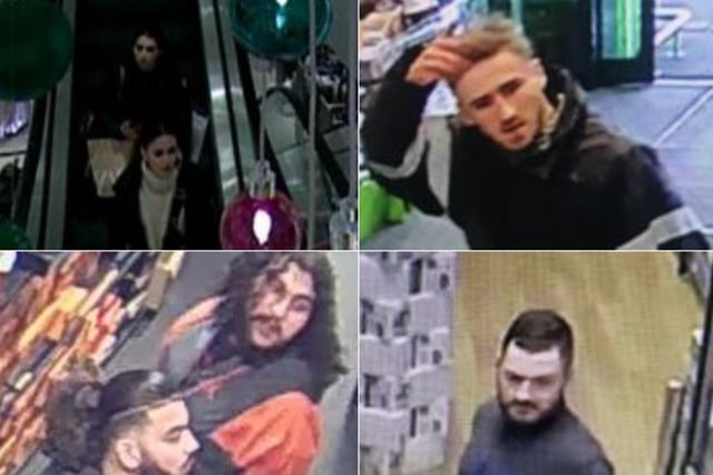 West Yorkshire Police are asking for the public’s help in tracing these people caught on camera in West Yorkshire.
