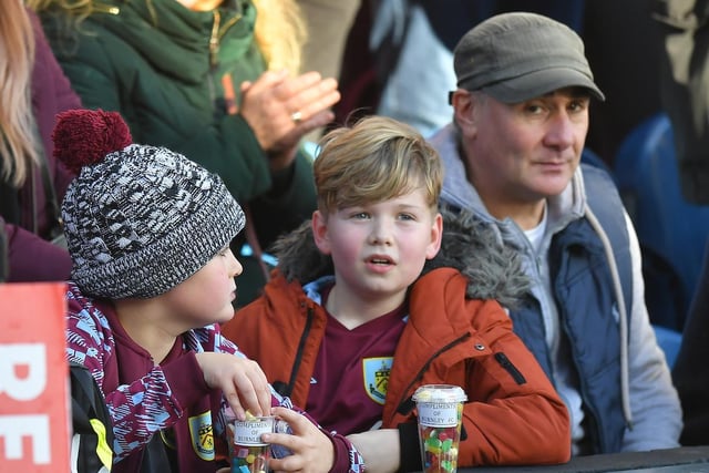 Burnley v Brentford fan photos. Credit: Dave Howarth/CameraSport