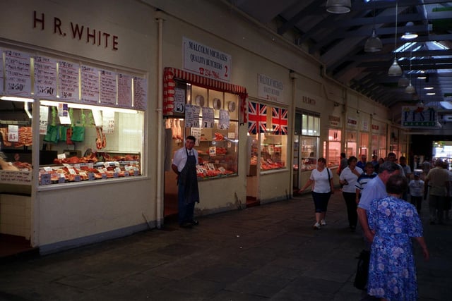 Butchers Row in August 1999.