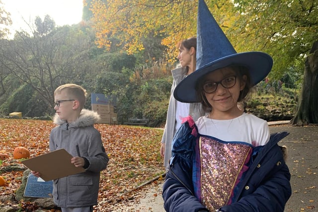 Frightful family fun at Clitheroe Castle on Halloween. Picture by Lucy Greenhalgh
