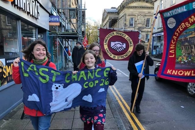 Lancaster People’s Parade for Climate Action.