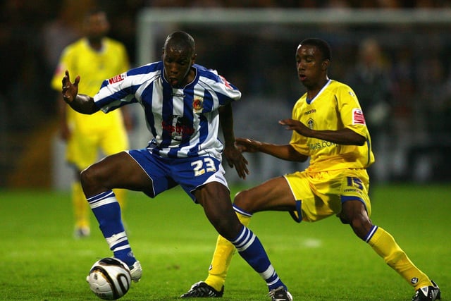 Fabian Delph tracks Chester City's Damien Mozika during the Carling Cup first round clash at the Deva Stadium in August 2008.