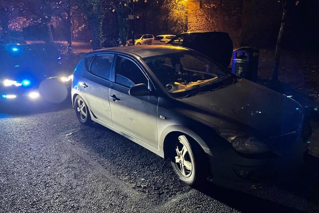 This vehicle was spotted by police driving in an 'antisocial manner' around the streets of Lancaster. The vehicle was stopped on Edward Street and the driver was found to have an expired provisional licence. The driver was reported and the vehicle was seized.