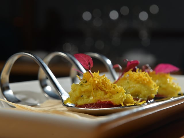 This colourful, family-run restaurant in Drighlington offers vegetarian cuisine inspired by the owners’ Gujarati heritage. It features in Michelin’s food guide, with judges praising the generous portions and well-judged balance of spices and flavour. The dosas are a hit.