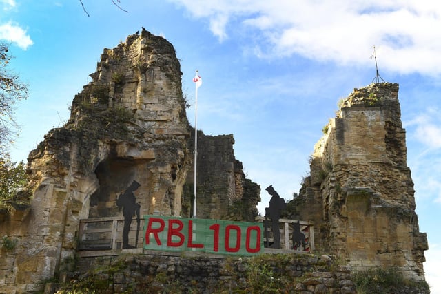 Knaresborough Castle marks the 100th anniversary of the Royal British Legion and the Poppy Appeal
