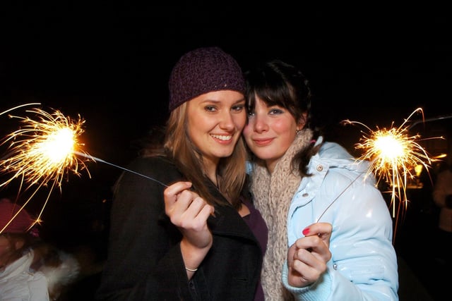 Bonfire Night at Fylde Rugby Club, 2006
Rebecca Cowell and Chloe Shore