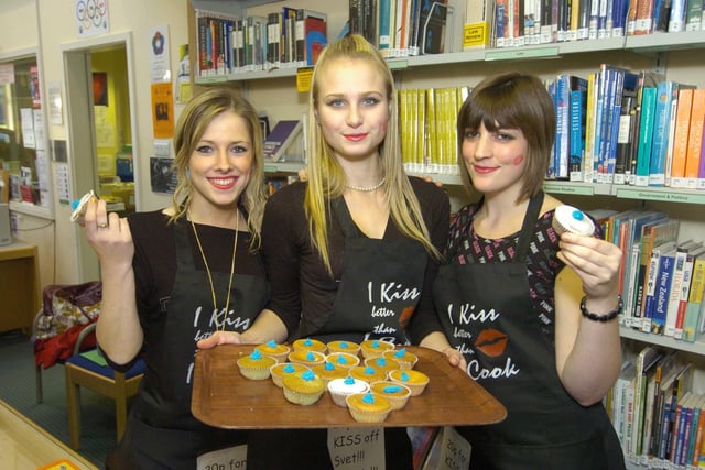 Whitby Community College students hold a fundraiser for Children in Need.