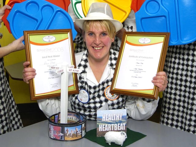 Dawn Dale is a prize-winning dinner lady.