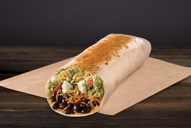 This hefty burrito is bursting at the seams with seven layers of ingredients: black beans, Mexican rice, guacamole, lettuce, tomatoes, sour cream and three different types of cheese. It was specially created for vegetarian Taco Bell customers in 1993, and fell off the American menu in 2020 - but UK customers can still get their hands on it.