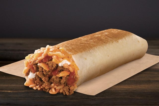 The volcano burrito is a fan favourite, according to Taco Bell, which describes the item as 'the all-rounder of burritos'. Spicy and crunchy, filled with seasoned meat or beans, nacho cheese sauce, sour cream, Mexican rice, and the ominously-named 'lava sauce'.