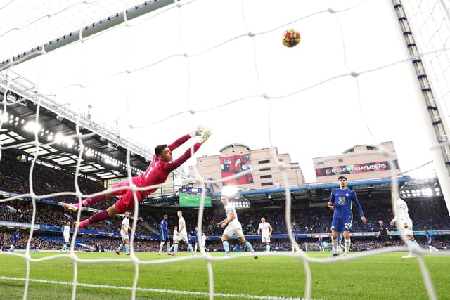 Were you watching Gareth Southgate? The goalkeeper reacted well to keep out Hudson-Odoi and Havertz early on and then made the save of the match with his legs when Taylor had diverted James's cross goalwards. Made a second save with his legs to deny Hudson-Odoi after the break.