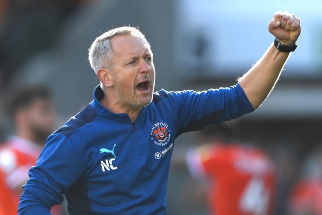 The Blackpool boss was appointed in March 2020 and won the League One play-offs with the club last season.