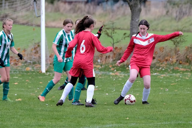 Boro's Milly Walker on the ball

Photo by Richard Ponter
