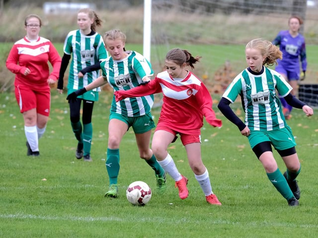 Teo Baltatu brings the ball away for Boro

Photo by Richard Ponter