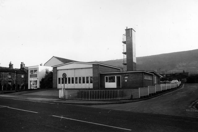 Otley Fire Station on Bondgate. The fire station has been in this location since 1956.