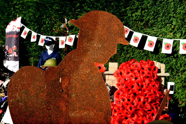 One couple in Leyland have turned their garden into a show of remembrance to raise money for the charity which supports members of our armed forces.