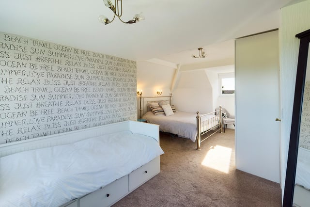 There is adaptable bedroom space within the property.