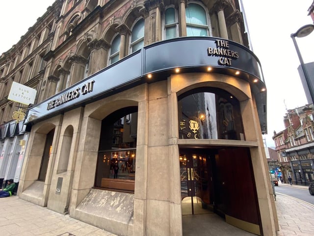 Relatively new pub The Bankers Cat, in Boar Lane, opened in 2019. It made the guide this year due to its selection of beers, which includes one dark beer. The guide also noted its stained-glass window and small library of books.