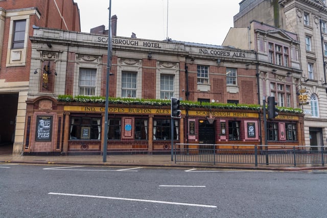 Popular with Leeds United supports, the Scarbrough Hotel pub has been included once again in the Good Beer Guide. Critics joked that "the Scarbrough is possibly the most misspelt place in Leeds" but praised its impressive frontage and range of cask ales.