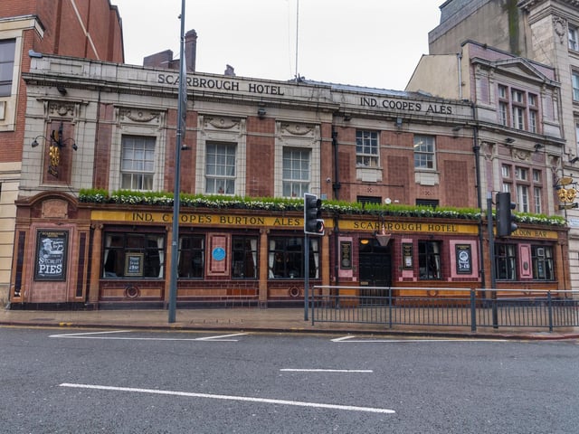 Popular with Leeds United supports, the Scarbrough Hotel pub has been included once again in the Good Beer Guide. Critics joked that "the Scarbrough is possibly the most misspelt place in Leeds" but praised its impressive frontage and range of cask ales.