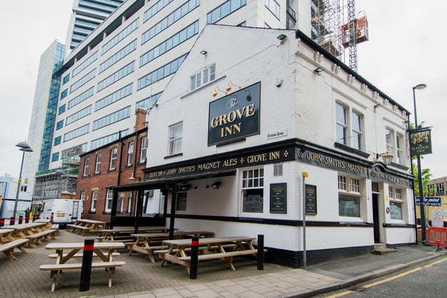 The Grove Inn, in Back Row, Holbeck, was praised for its selection of cask beer and wide range of live music.