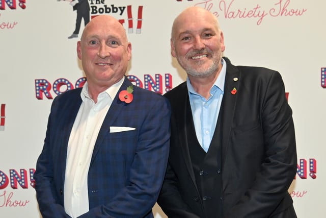 The Harper Brothers - Bobby's sons Darren and Rob joined the programme bill and spoke of their joy performing in Blackpool