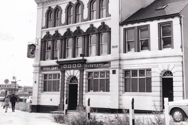 The Leeds Arms on West Street at Westgate was demolished to make way for the inner ring road.