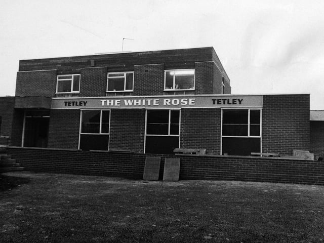 This is the newly opened The White Rose on Tong Road in December 1972.