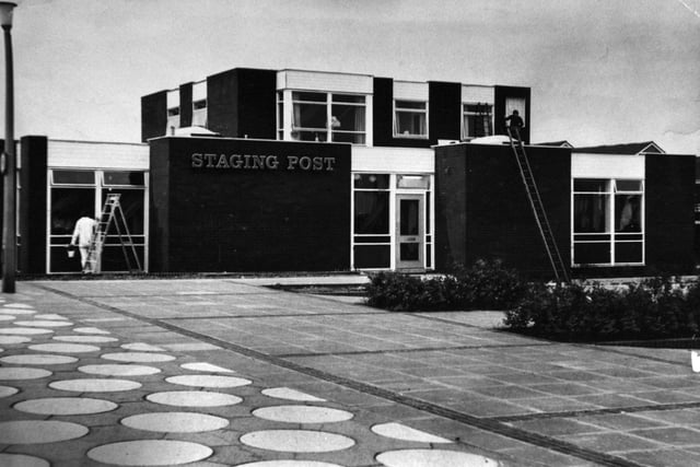 The Staging Post at Whinmoor in August 1970.