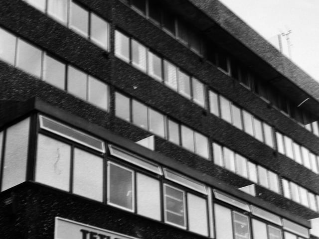 The Pioneer pub built into the Leek Street development at Larchfield Dene pictured in May 1973.